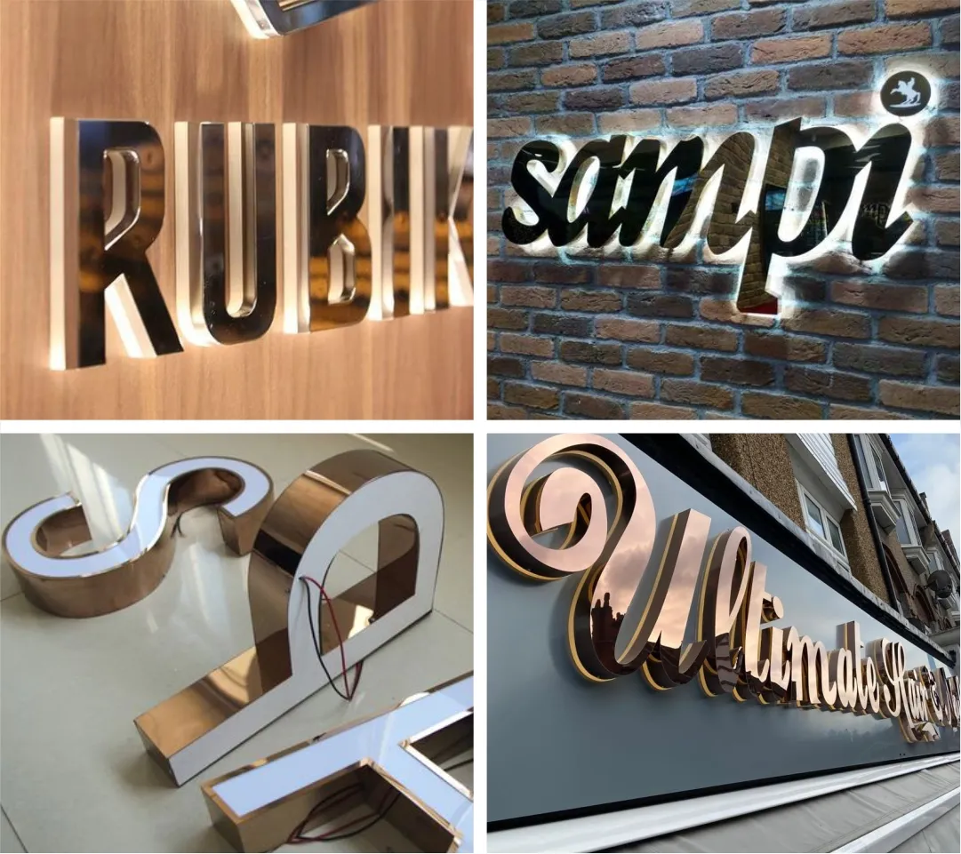 3d Brass LED letter Manufacturer