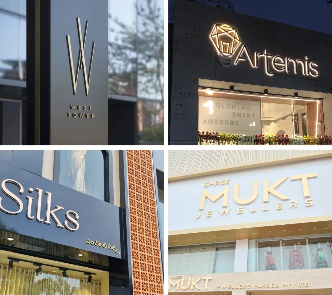 ACP Sign Board Manufacturer